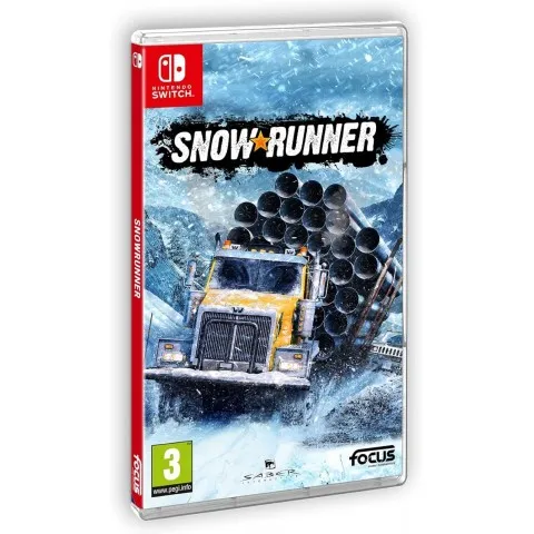 Snowrunner: a mudrunner game for nintendo switch console