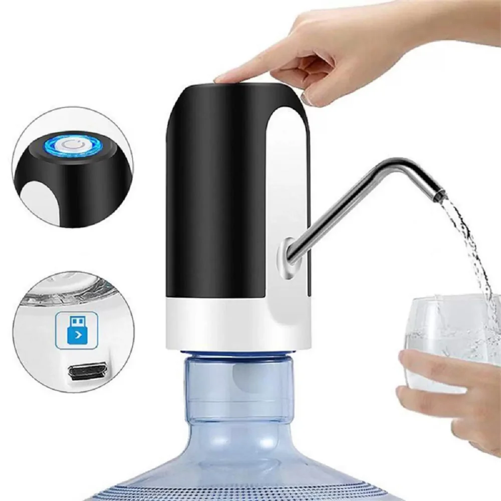 BARAC electric water dispenser, tap, bottle, pump. Automatic dispenser bottle bottle for bottled water rechargeable via USB