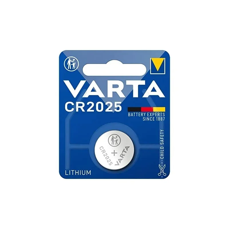 Varta cr 2025 lithium button battery professional