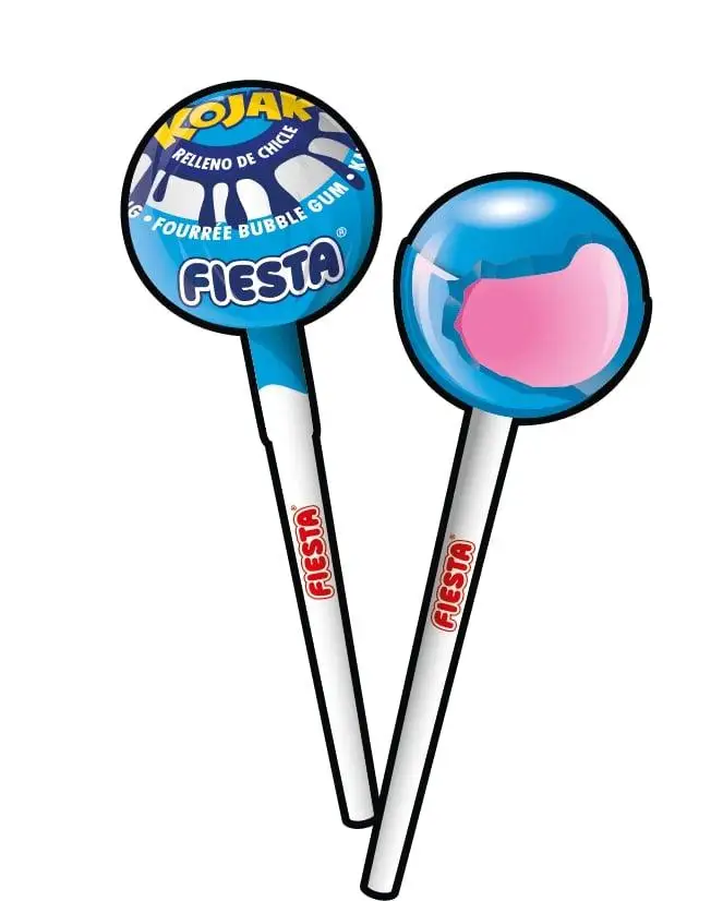 Party CHUPA CHUPS KOJAK MORA pintalguas 100unds classic Gluten-free Mora flavor