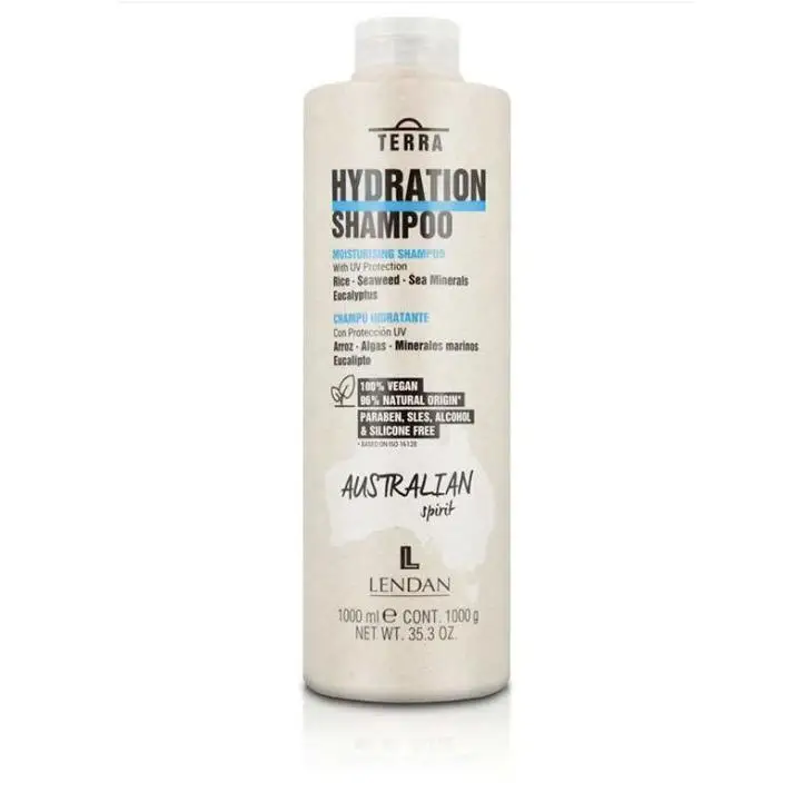Lendan Terra Champu Vegano Hidratante Con Algas y Concentrados Marinos 1000ML