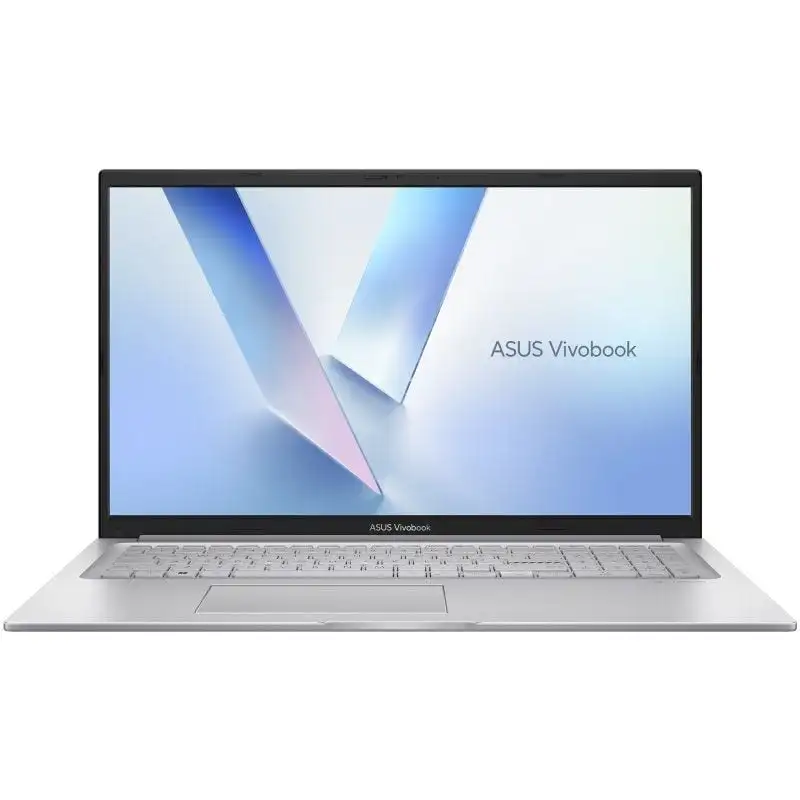 ASUS Vivobook 17 X1704VA-AU981 - Portátil 17.3" Full HD (Intel Core 5 120U, 16GB RAM, 1TB SSD, Gráficos, Sin Sistema Operativo) Plata Fría - Teclado QWERTY Español