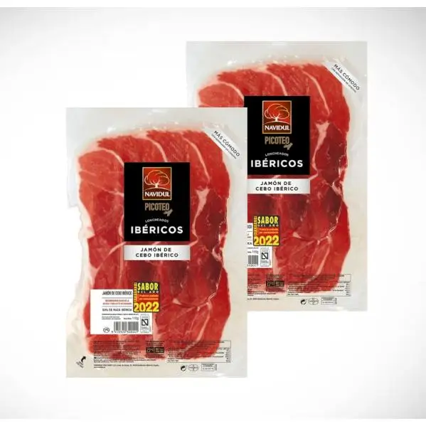 Varios Navidul Pack de 2 - Jamón de Cebo Ibérico - Origen Ibérico 110g total 220g