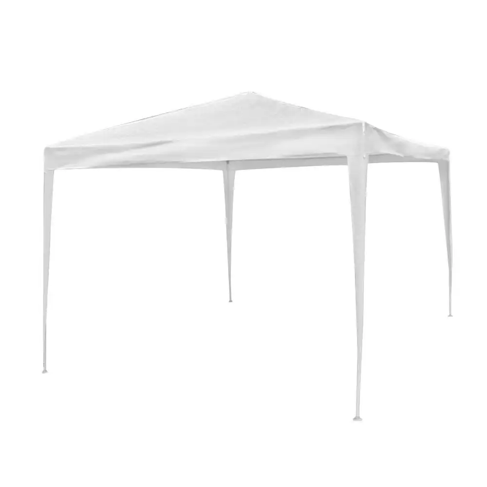 Carpa desmontable blanca de acero y rafia Lola Home 3x3m LOLAhome