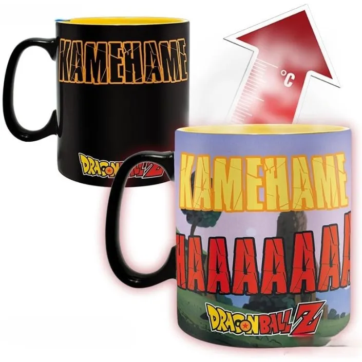 Taza Térmica de Cerámica Abystyle Dragon Ball Modelo Kamehameha