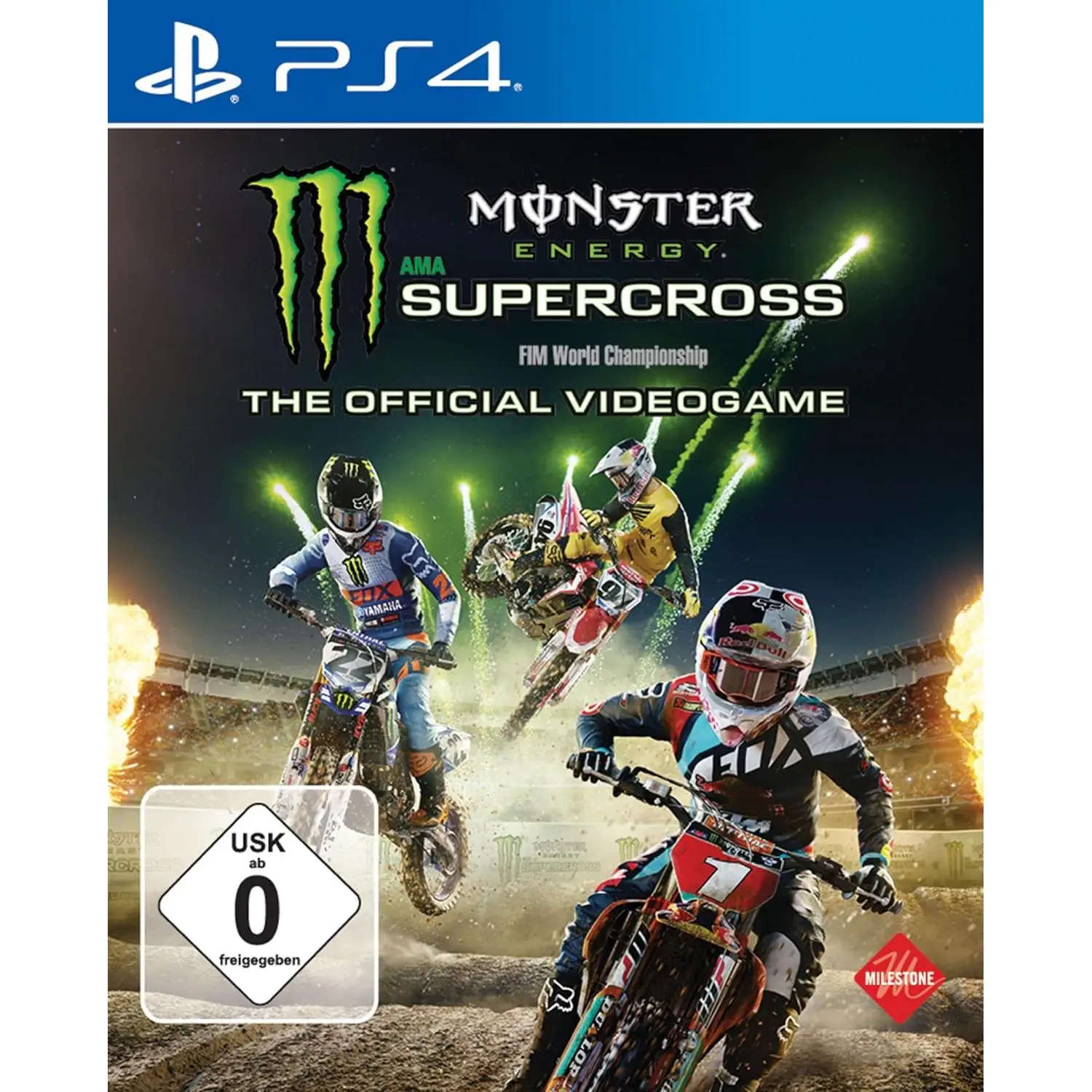 Monster Energy Supercross (Importacion Alemana)  - PS4 - Nuevo Precintado