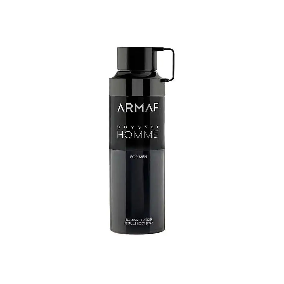 Armaf Odyssey Homme Para Hombres Spray Corporal 200ml Fragancia Oriental con Notas de Vainilla y Ámbar