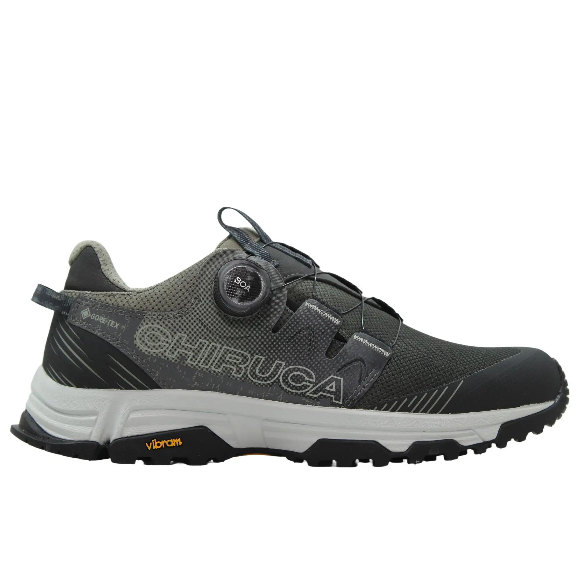 Chiruca HOLBOX BOA 03 Zapatilla de senderismo y trekking, GoreTex, cierre boa y suela de goma, para caballero