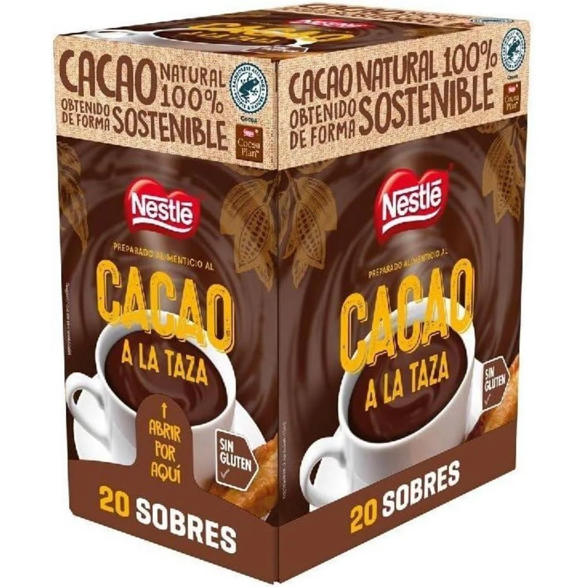 Nestlé Cocoa to Cup 600g | 20 sachets of 30g to enjoy sweet and special moments