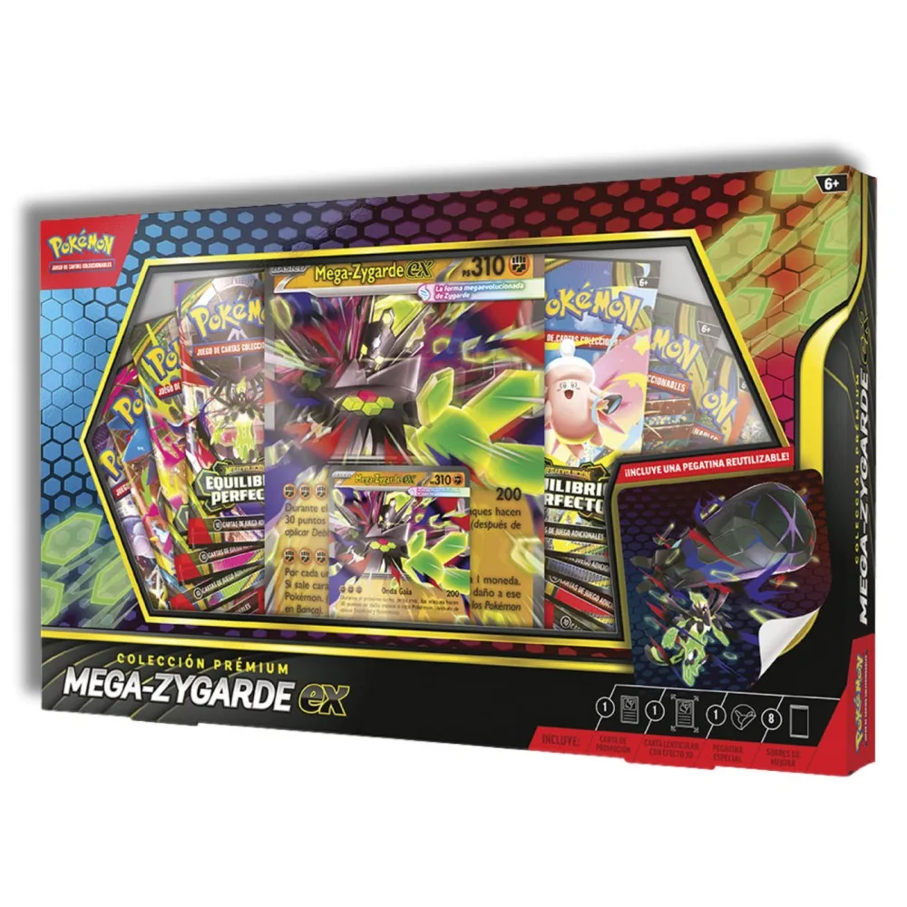 POKEMON JUEGO DE CARTAS COLECCIONABLES COLECCIÓN PRÉMIUM MEGA-ZYGARDE EX POKEMON TCG