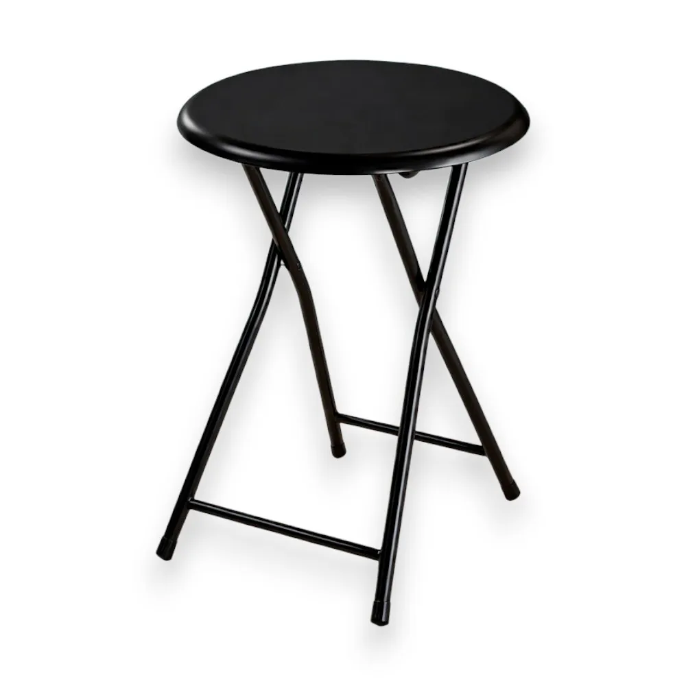 Taburete Plegable Sin Espaldar 30X45 cm - Cómodo y Resistente, Diseño Ligero y Duradero Para Hogar, Cocina, Camping y Exterior