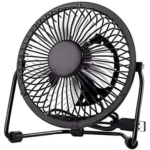Ventilador USB de 6 pulgadas para escritorio para aire fresco en el escritorio,Aspas de ventilador de Metalica