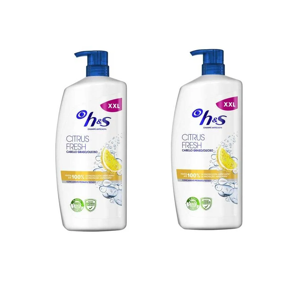 Champú Anticaspa Citrus Fresh, Hasta Un 100 % De Protección 
