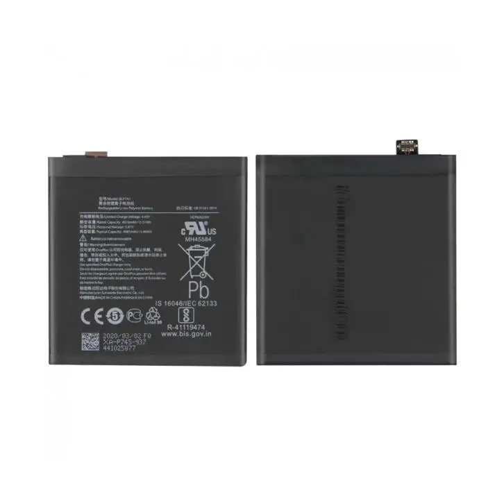 Batería interna BLP745 para OnePlus 7T Pro, reemplazo de 4010mAh para teléfono móvil, soluciona problemas como poca duración de batería o falta de carga, compatible con HD1913, HD1910 y edición McLaren.