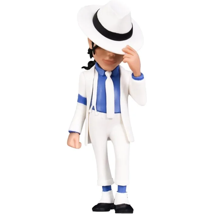 Figura Minix Michael Jackson Smooth Criminal Modelo 107 -  Original - Figuras Miniaturas Coleccionables Para Exhibición - Idea De Regalo - Mercancía Oficial - Juguetes Para Niños - Fans