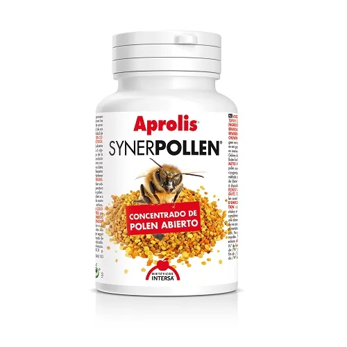 Intersa Aprolis Synerpolen - Aumento de Hemoglobina - Recuperación de Peso - Vitalidad - 60 Cápsulas