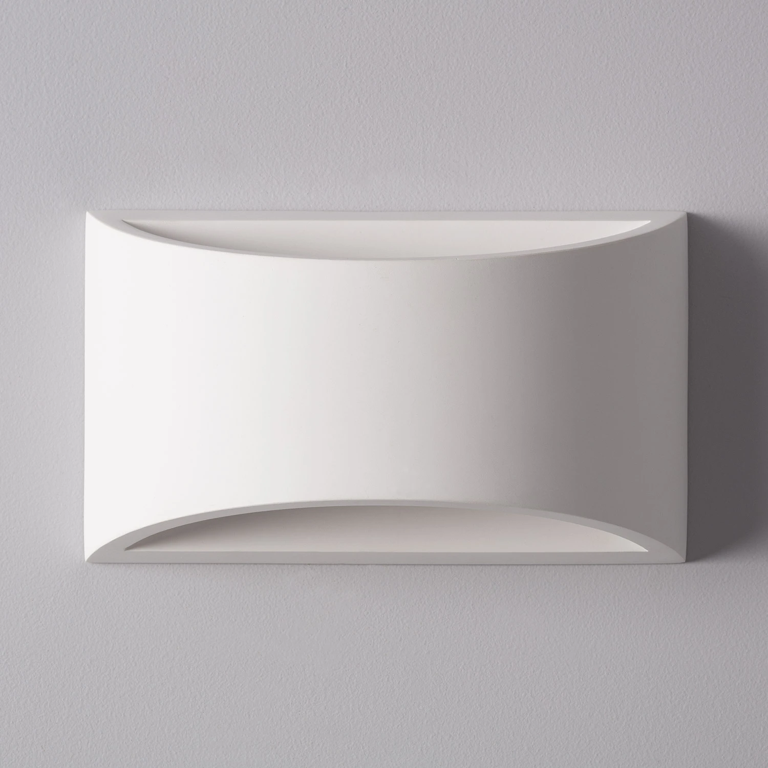 Ledkia Aplique de Pared de Yeso Fosty Blanco