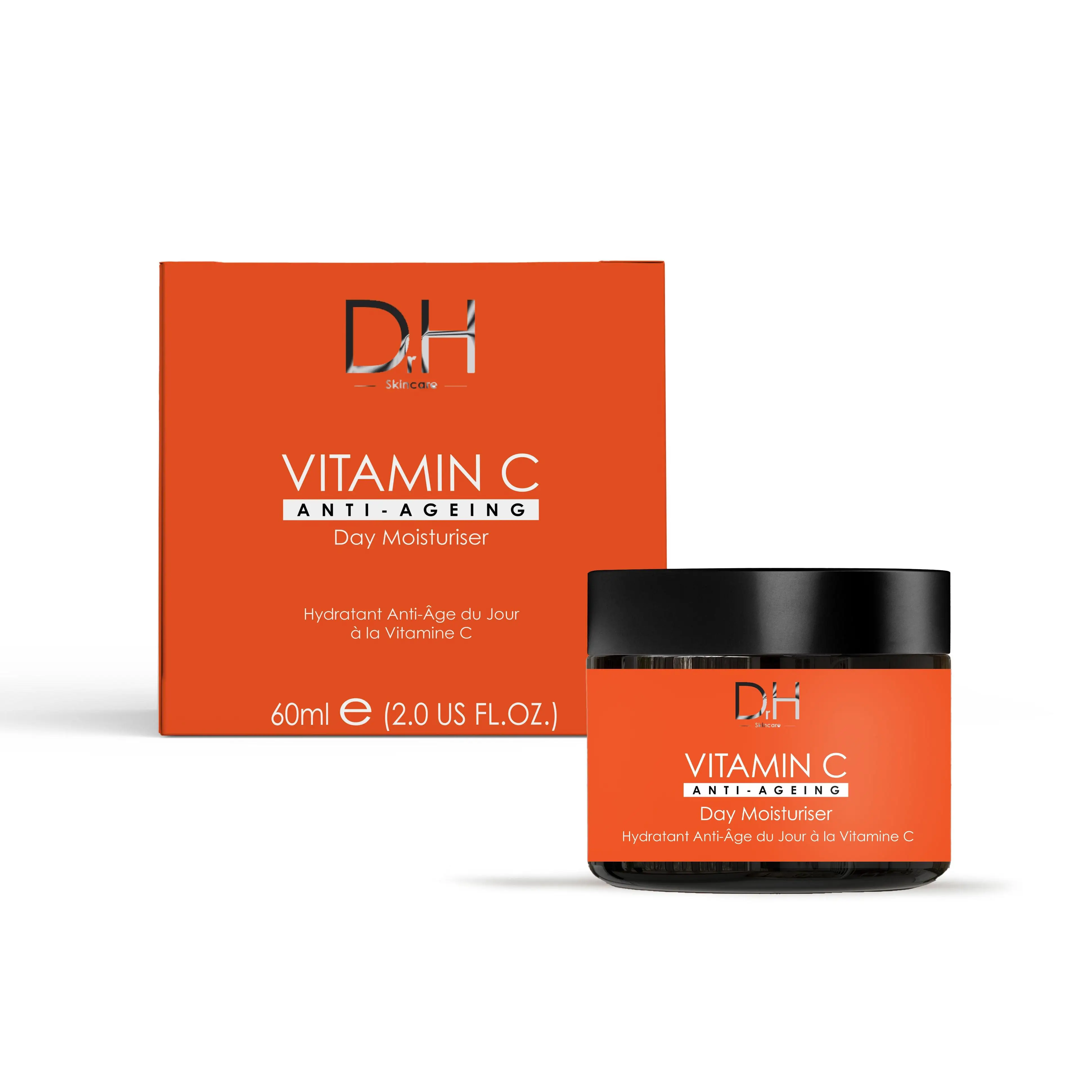skinChemists Dr H Crema de Día Antiedad con Vitamina C para una Hidratación Intensa 60ml