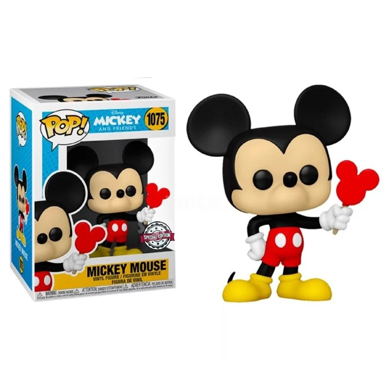 FUNKO POP! DISNEY MICKEY & AMIGOS - MICKEY MOUSE (HELADO) EXCLUSIVO PLAYMYCENTER, 56878, Nº1075, TIENDA CON LICENCIA OFICIAL