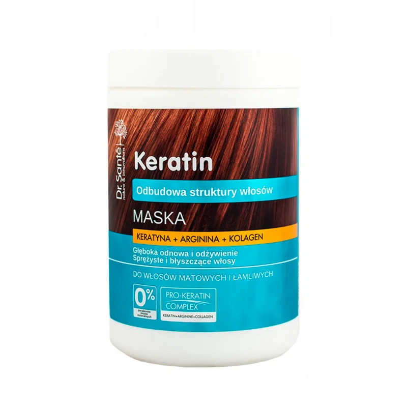 Mascarilla Keratina Dr Santé para Pelo Quebradizo Super Hidratante