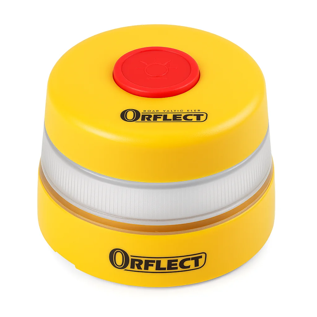 Orflect V16: La Mejor Señal de Emergencia para Tu Coche con GPS Integrado y 360º de Visibilidad