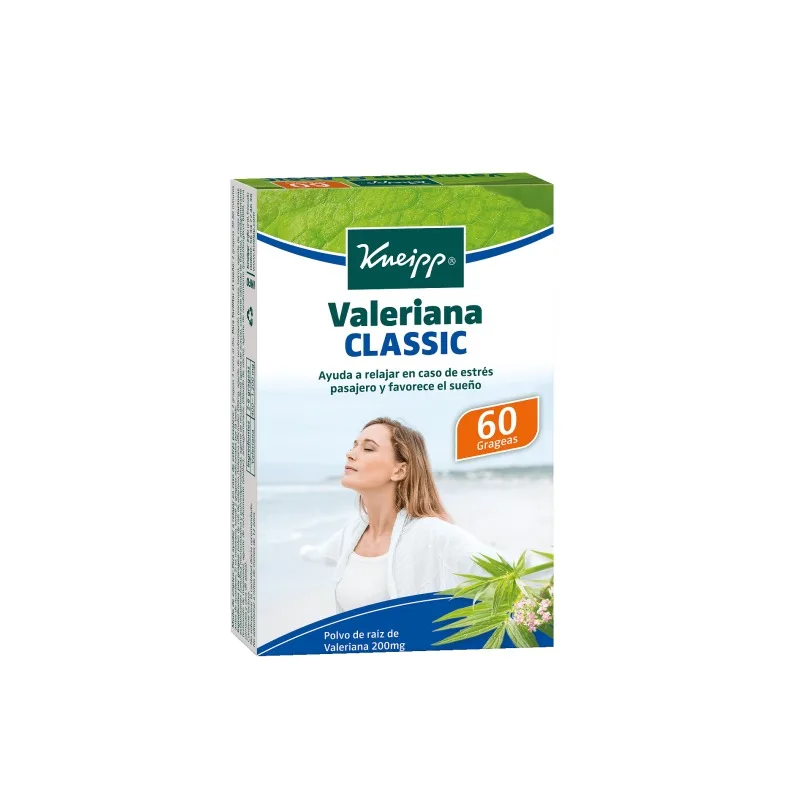 KNEIPP VALERIANA CLASSIC 60 GRAGEAS