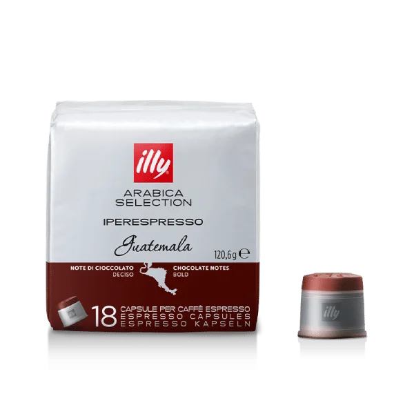 Illy iperespresso arabica selection guatemala chocolate notes