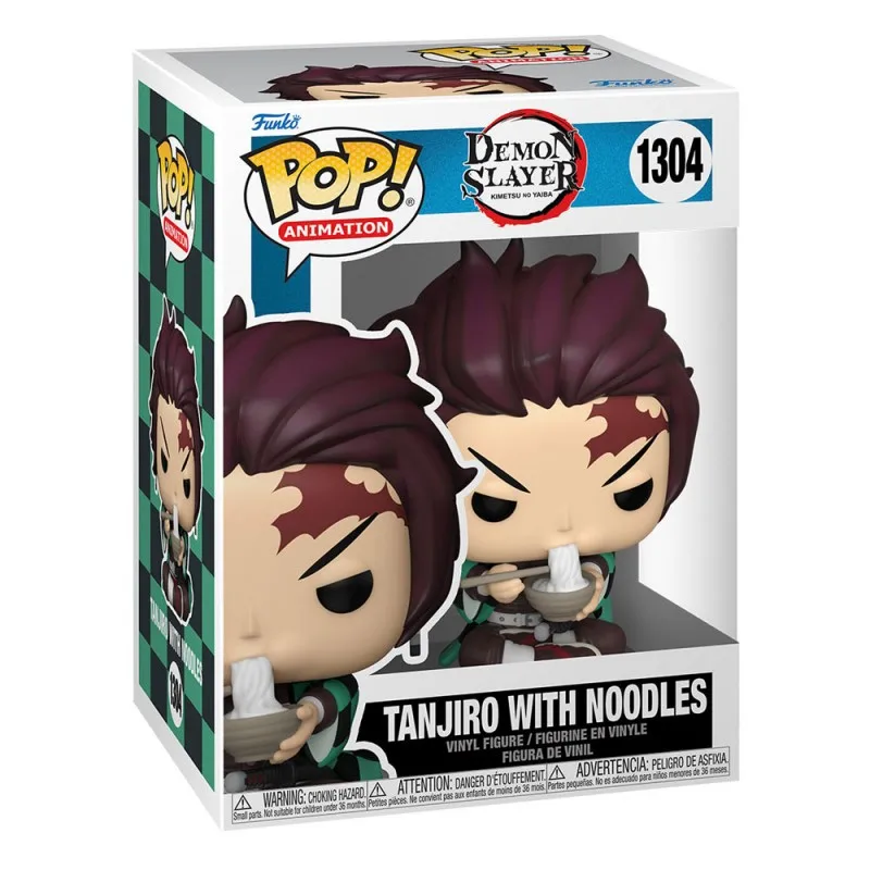 Funko Pop Demon Slayer Anime Kimetsu no Yaiba Tanjiro with noodles 1304