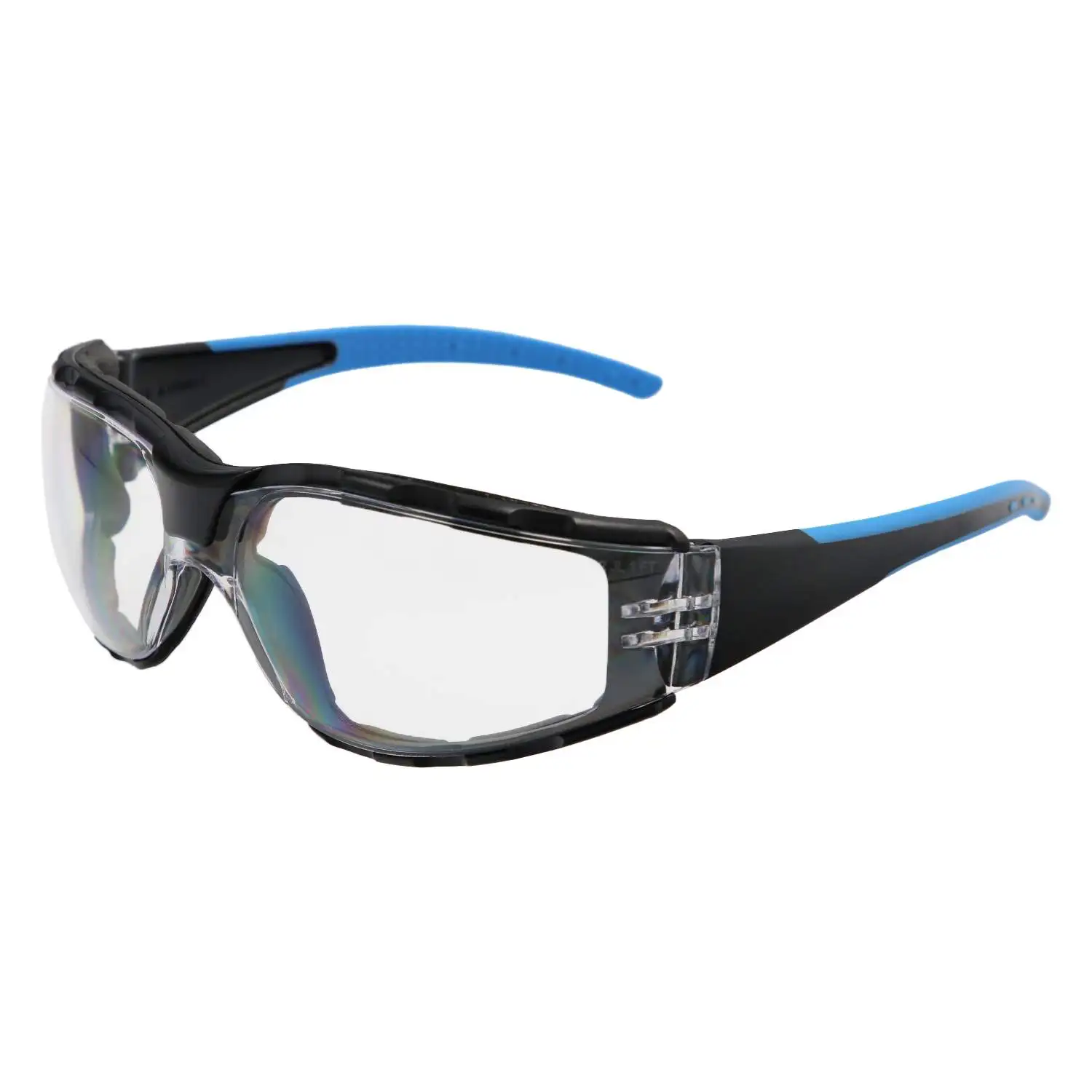 SANCO STORE - WOLFPACK LINEA PROFESIONAL Gafas de Seguridad Acolchadas Cristales Transparentes Con Patillas Engomadas EN/166