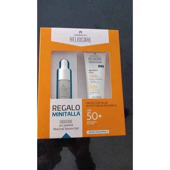 HELIOCARE 360 AGE ACTIVE FLUID SPF50+ 50ML REGALO MINITALLA ENDOCARE