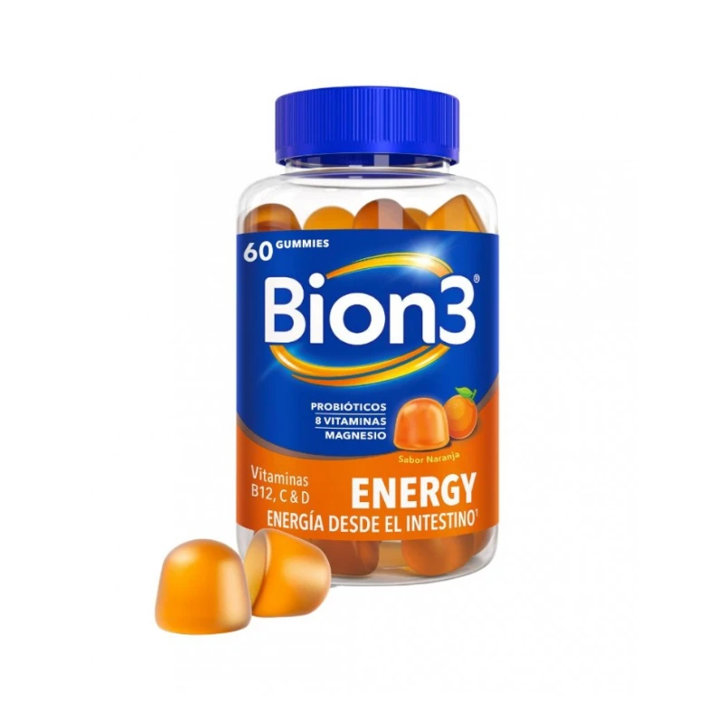 BION3 ENERGY 60 GUMMIES SABOR NARANJA