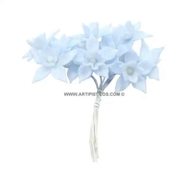 Flor de Porcelana Fría Realista y Duradera - Ideal para Manualidades