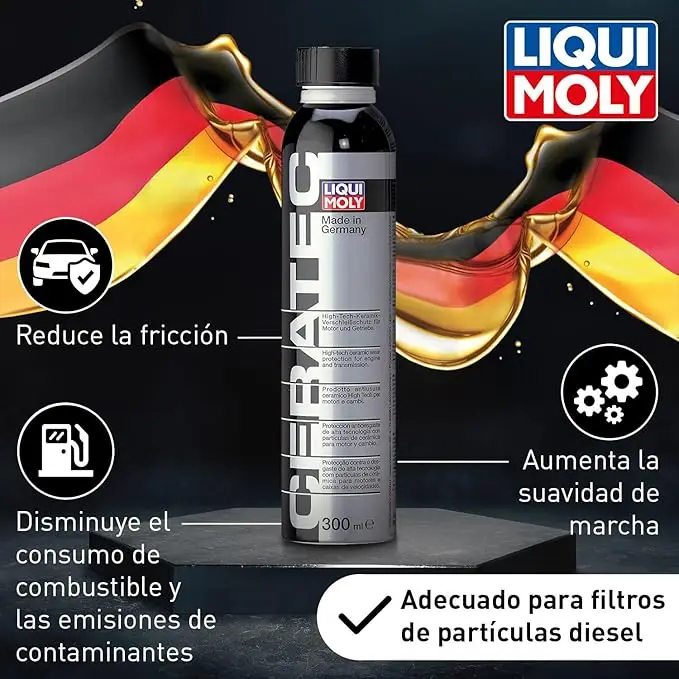 Castrrol LIQUI MOLY CERATEC oil additive wax Tec 3721 300 Ml