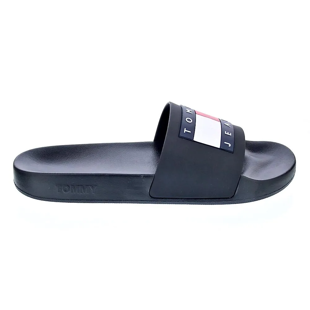 Tommy Hilfiger Hombre Sandalias modelo Jeans Pool Negro
