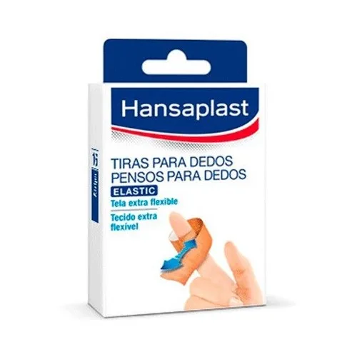 Hansaplast Tiras para Dedos Elastic 16 Unidades