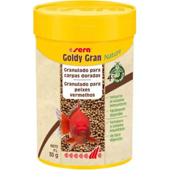Sera Goldy Gran Nature - Alimento Granulado para Carpas Doradas Grandes