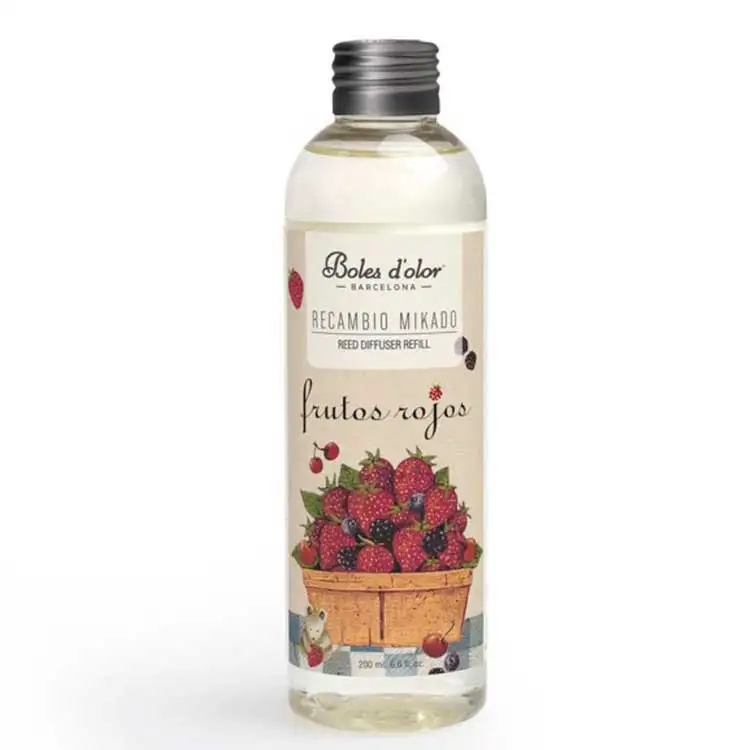 Recambio Mikado 200ml. Frutos Rojos. Boles d'olor