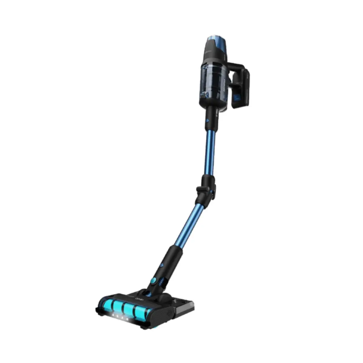 Cecotec Conga Rockstar 8500 Infinity ErgoWet Animal Turbo T 680W 4 in 1 black/blue vertical vacuum cleaner