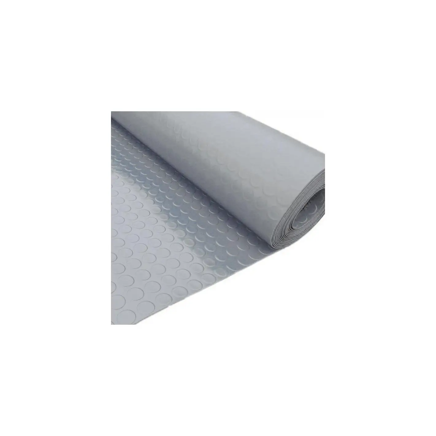 Suelo Goma Circulo Gris - metro cuadrado Espesor 3 mm