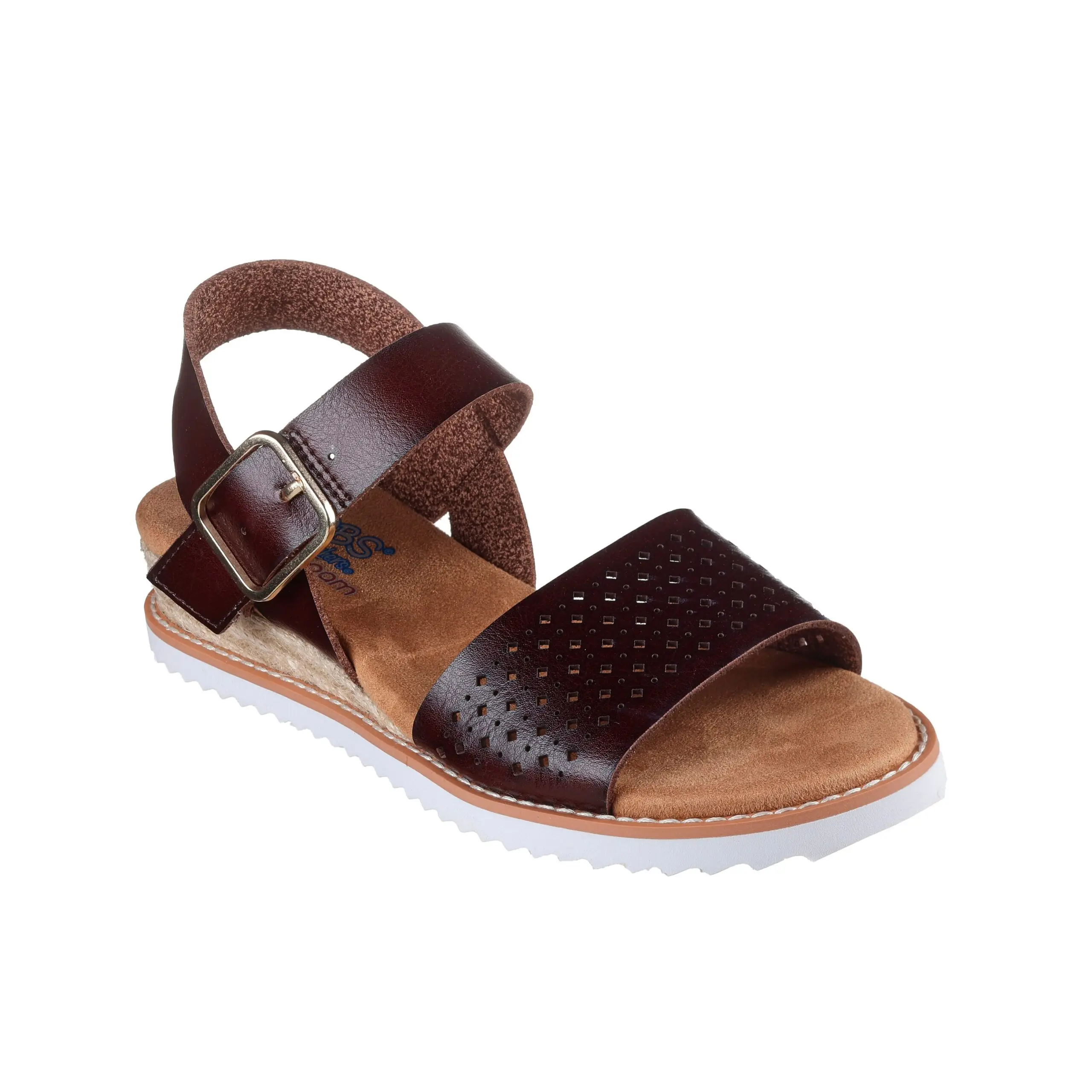 Sandalias Skechers BOBS Desert Kiss Sunny Flair - Chanclas para mujer marca Skechers - Sandalia de curg - 41