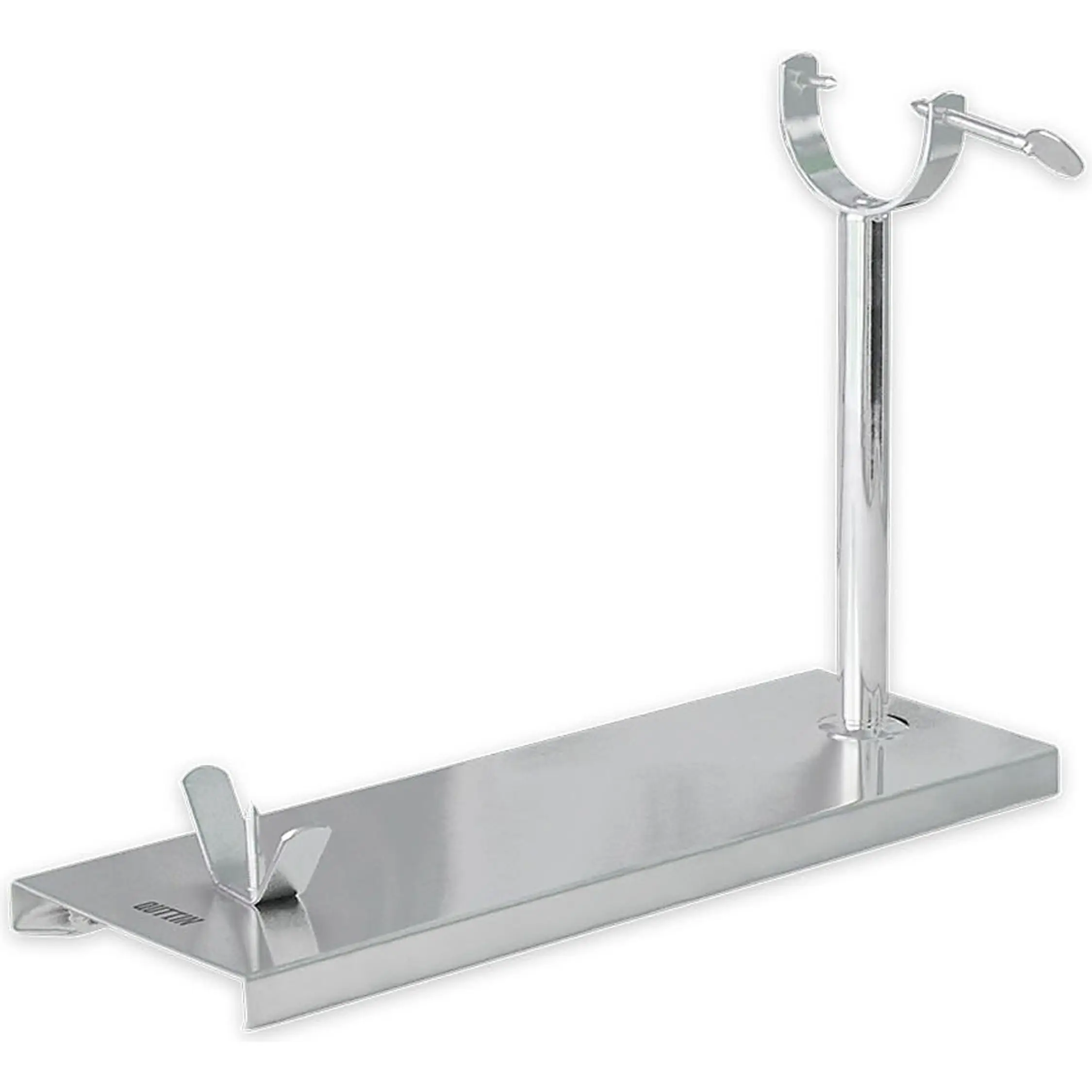 QUTTIN - SOPORTE JAMONERO INOXIDABLE - Soporte Jamonero para Cortes Precisos - Soporte Jamonero de Diseño Estable y Seguro - Soporte Jamonero para Presentaciones Elegantes - Soporte Jamonero Fácil de Montar y Limpiar