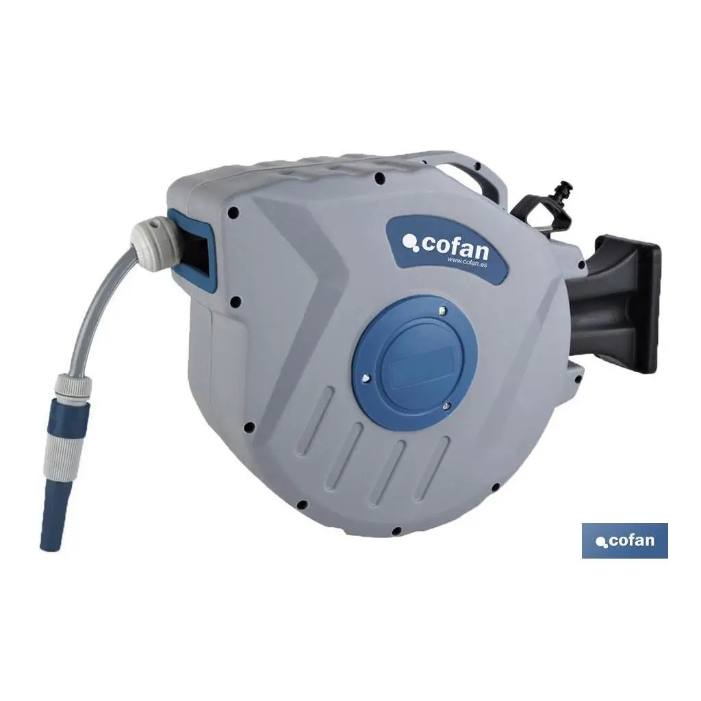 Enrollador Automático de Manguera Cofan 20m