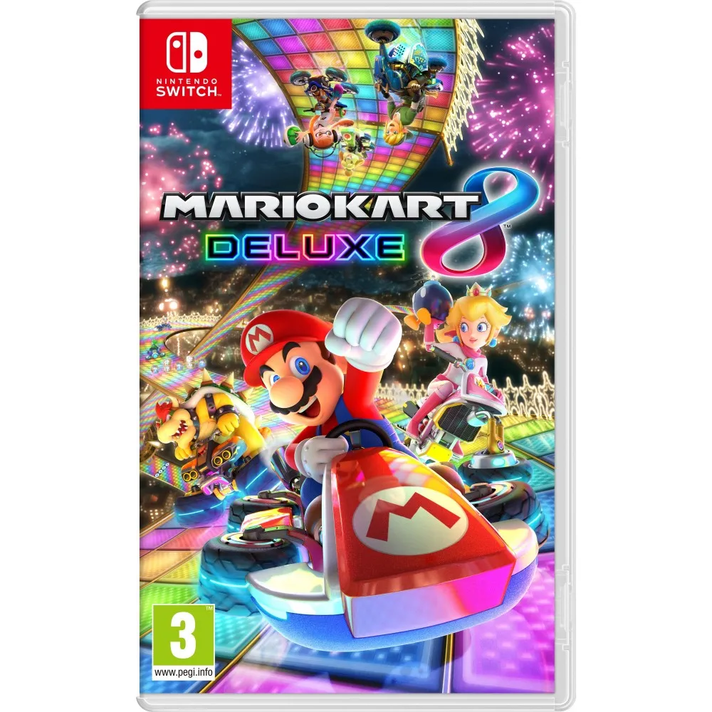 MARIO KART 8 DELUXE SWITCH VIDEOJUEGO FÍSICO NINTENDO SWITCH     VERSIÓN ESPAÑOLA GARANTÍA EU