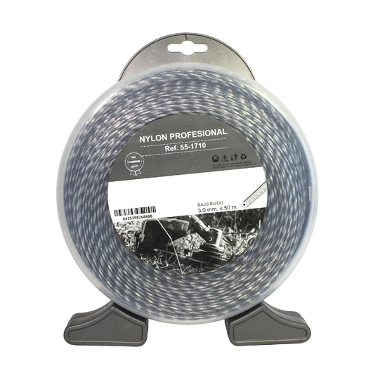 HILO DESBROZADORA ANOVA CYCLONE GRIS 4mm. E/ 135m