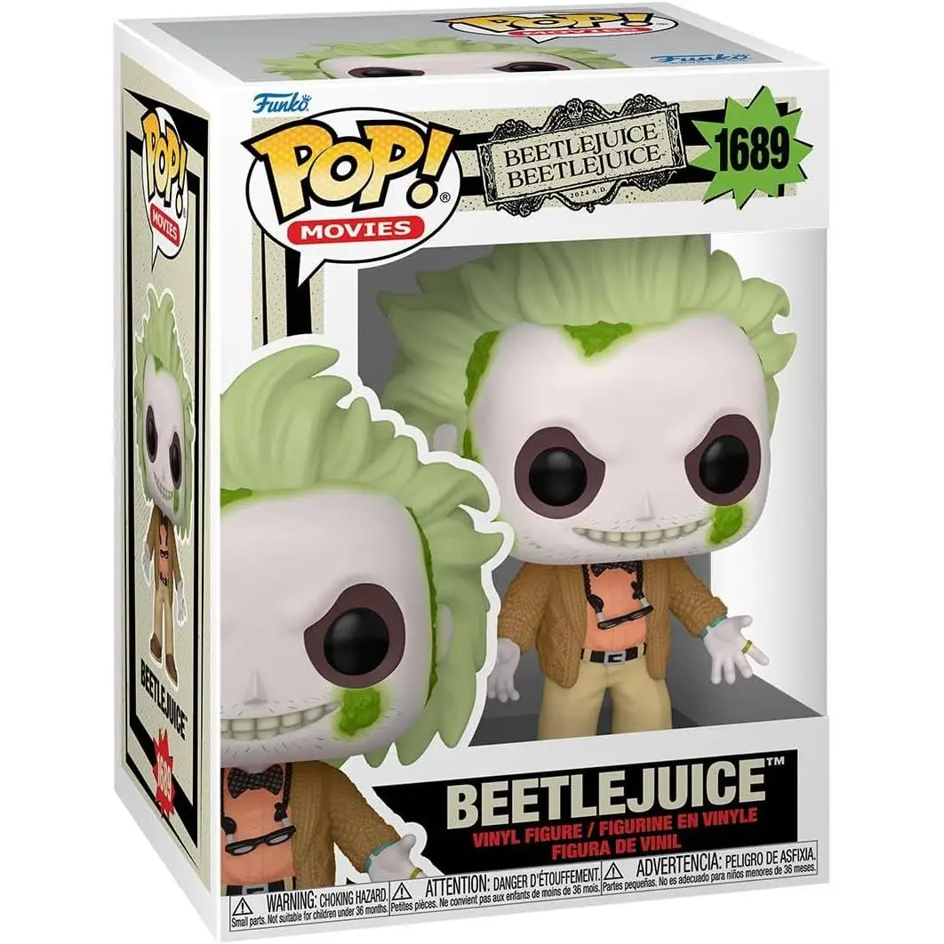 Figura de acción coleccionable Funko Pop! Movies: Beetlejuice Beetlejuice - Juguetes y juegos