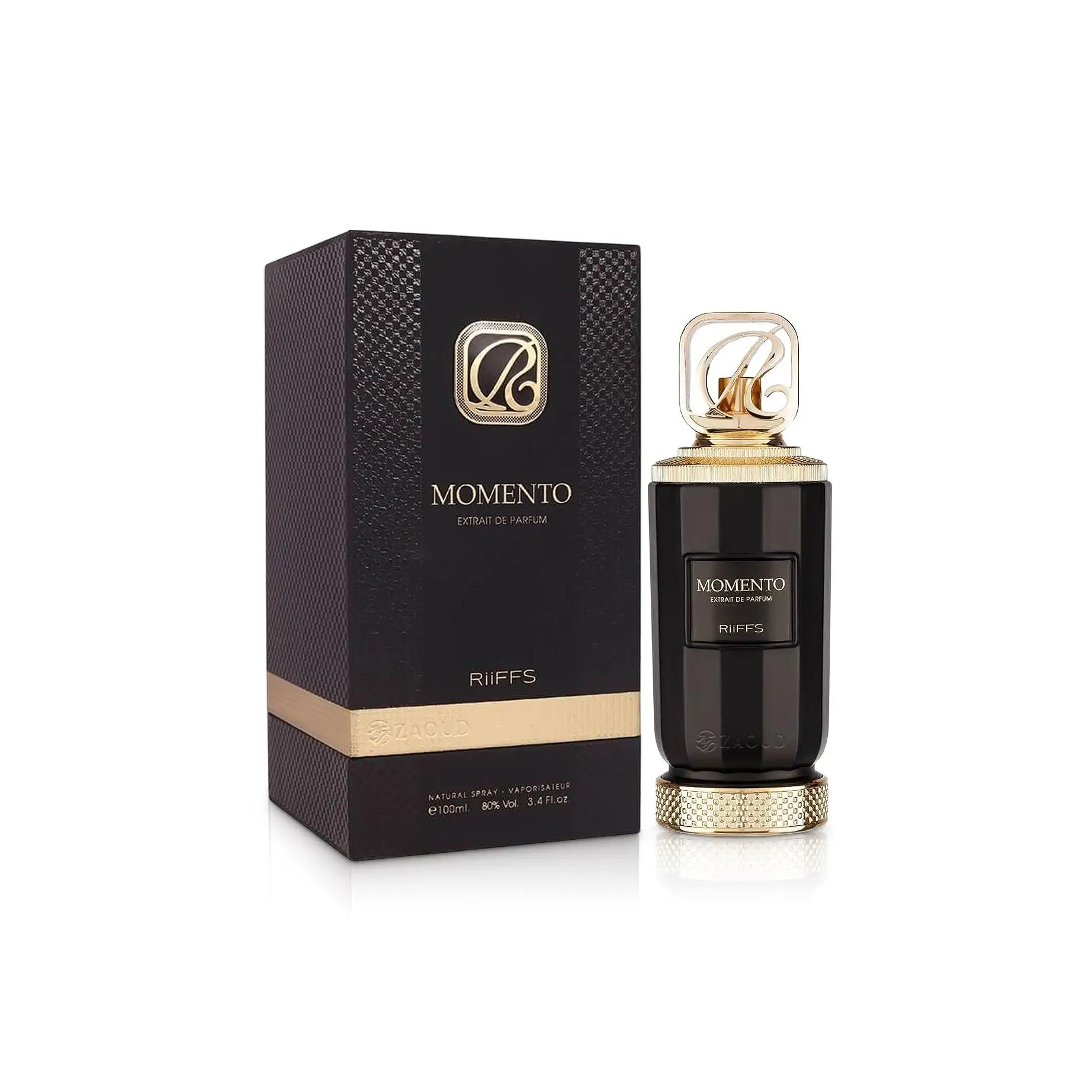 Momento Extrait de Parfum by Riiffs Parfums 100 ml – Fragancia Amaderada Especiada Unisex, Intensa, Dulce y Sofisticada