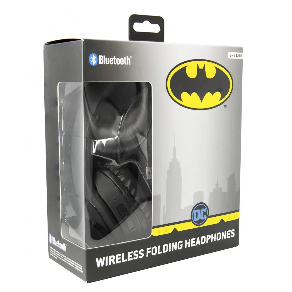 BATMAN Dark Knight folding official DC license wireless headphones