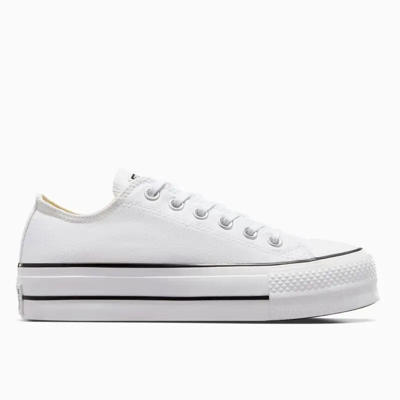 Zapatillas Blancas Converse Chuck Taylor All Star Platform Canvas