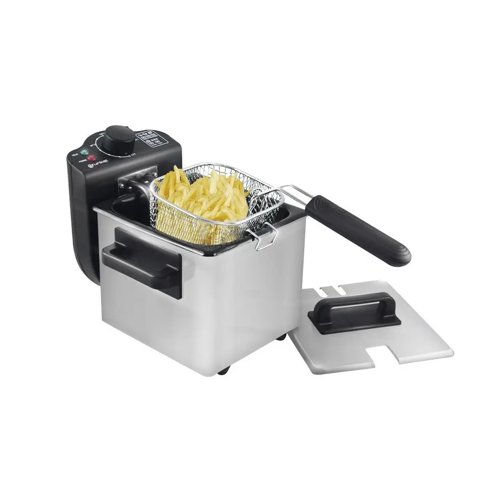 GRUNKEL Fryer FR15DMT-1.5L-adjustable thermostat-1000W-furniture and appliances contraras