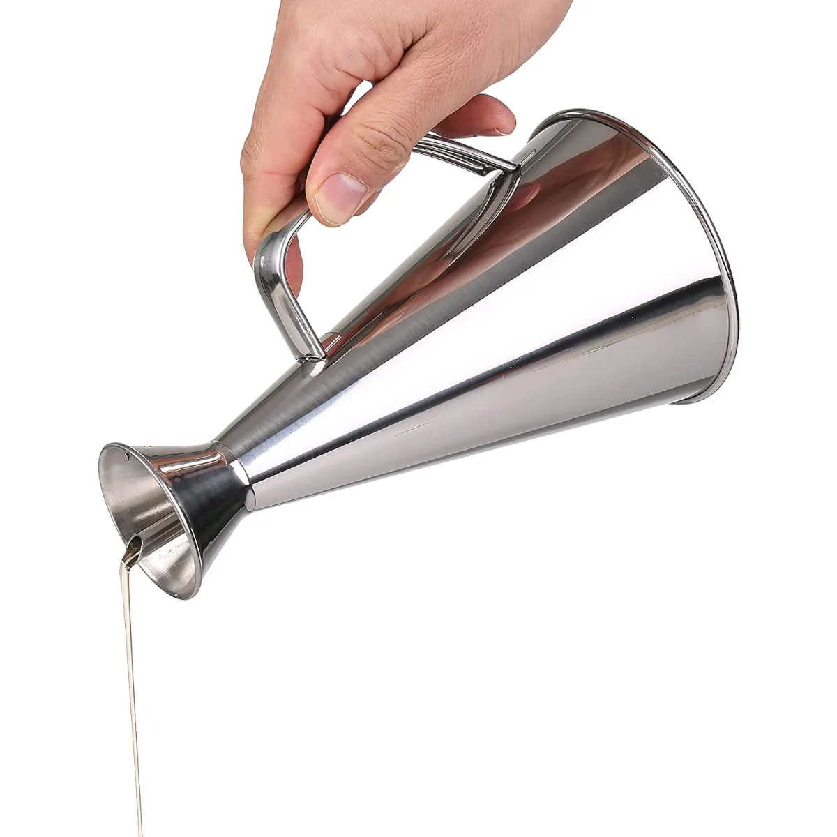 DISTRIBUX Stainless Steel Antidrip System Oil Dispenser Stylish Oil Dispenser 250 ml, 500 ml, 750 ml and 1000 ml